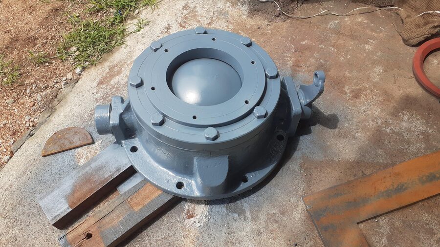 Fabricated dome valve